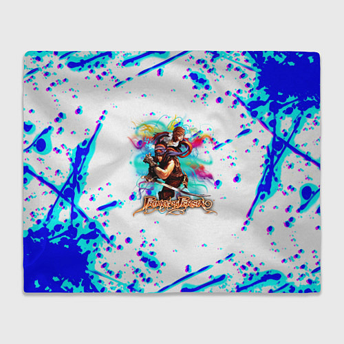 Плед Prince of Persia краски брызги / 3D-Велсофт – фото 1