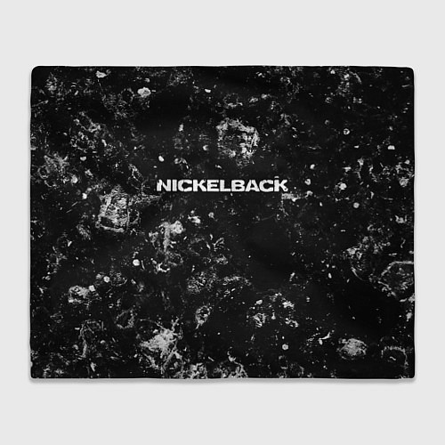 Плед Nickelback black ice / 3D-Велсофт – фото 1