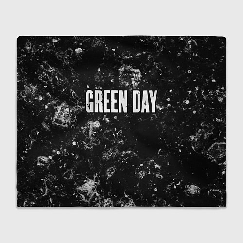 Плед Green Day black ice / 3D-Велсофт – фото 1