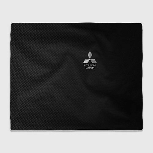 Плед Mitsubishi - carbon and metal / 3D-Велсофт – фото 1