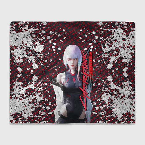 Плед Lucyna Kushinada - Cyberpunk: Edgerunners / 3D-Велсофт – фото 1