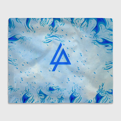 Плед Linkin park холодный огонь бренд / 3D-Велсофт – фото 1