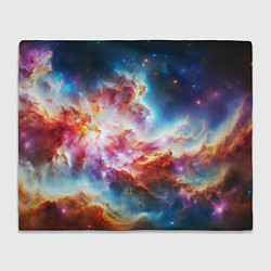 Плед The cosmic nebula