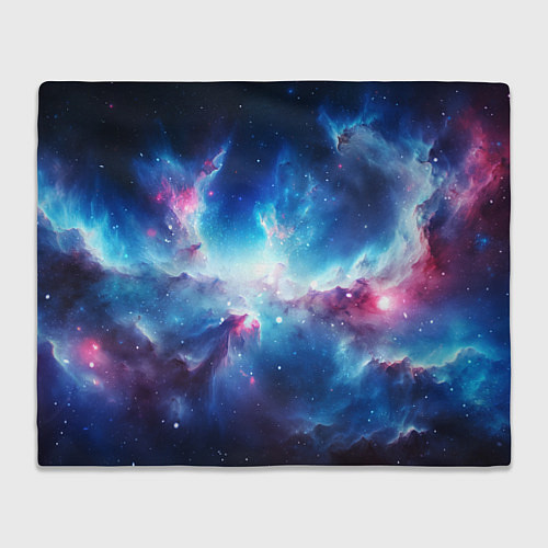 Плед Fascinating cosmic expanses / 3D-Велсофт – фото 1