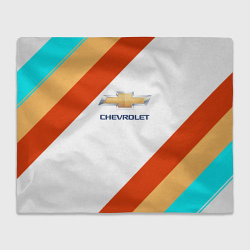 Плед Chevrolet line / 3D-Велсофт – фото 1