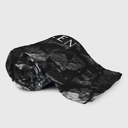 Плед флисовый Queen black graphite, цвет: 3D-велсофт — фото 2