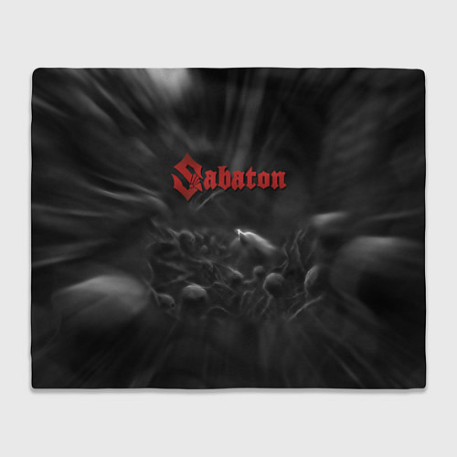 Плед Sabaton rock steel band / 3D-Велсофт – фото 1