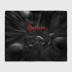 Плед Sabaton rock steel band