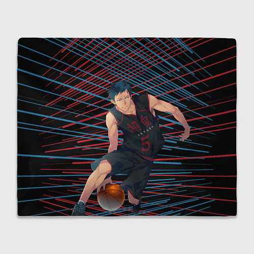 Плед Дазай Осаму из Баскетбола Куроко / 3D-Велсофт – фото 1