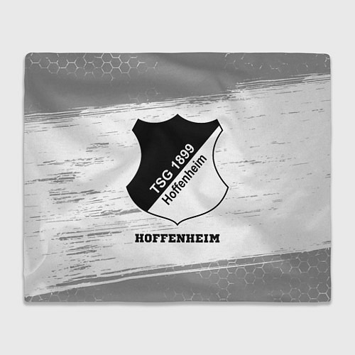 Плед Hoffenheim sport на светлом фоне / 3D-Велсофт – фото 1