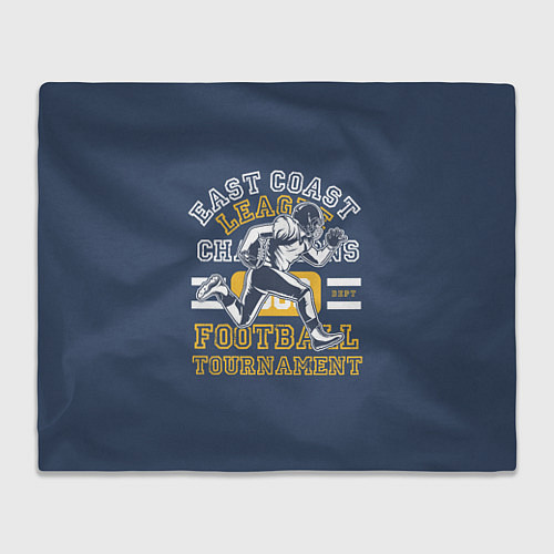 Плед Футбол американский / 3D-Велсофт – фото 1