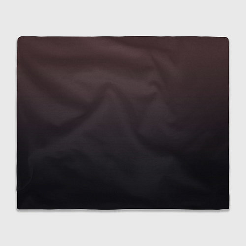 Плед Градиент тёмный бордовый / 3D-Велсофт – фото 1