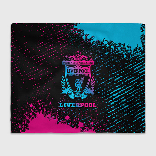 Плед Liverpool - neon gradient / 3D-Велсофт – фото 1