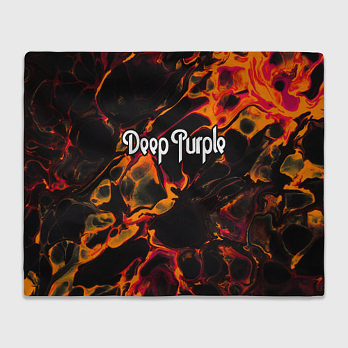 Плед Deep Purple red lava / 3D-Велсофт – фото 1