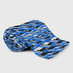 Плед флисовый Синяя техно броня, цвет: 3D-велсофт — фото 2