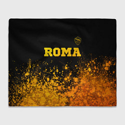 Плед Roma - gold gradient посередине