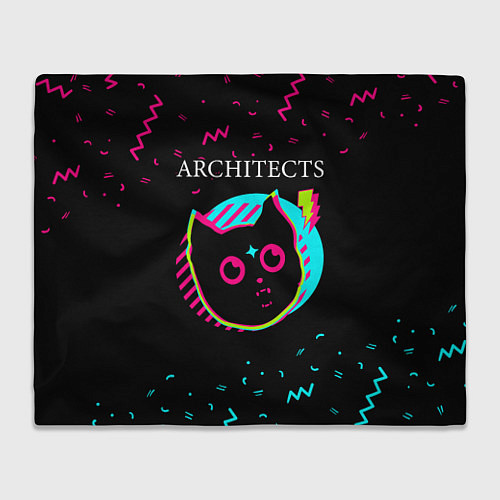 Плед Architects - rock star cat / 3D-Велсофт – фото 1