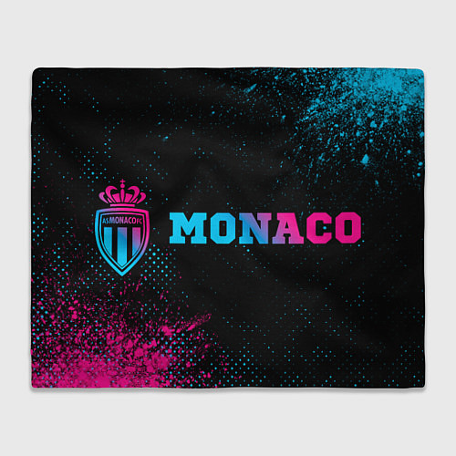 Плед Monaco - neon gradient по-горизонтали / 3D-Велсофт – фото 1