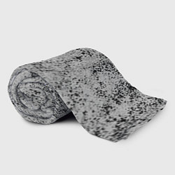 Плед флисовый Текстура камень светло-серый, цвет: 3D-велсофт — фото 2