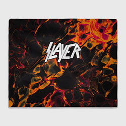 Плед Slayer red lava