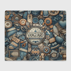 Плед Vanguard composition - ai art