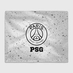 Плед PSG sport на светлом фоне