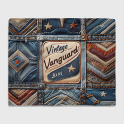 Плед Vintage vanguard jeans - patchwork