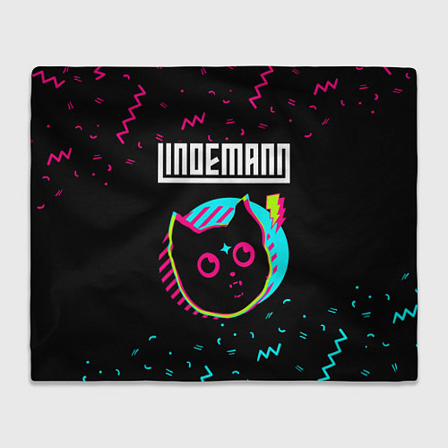 Плед Lindemann - rock star cat / 3D-Велсофт – фото 1