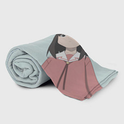 Плед флисовый Azumanga Daioh Аюму Касуга, цвет: 3D-велсофт — фото 2
