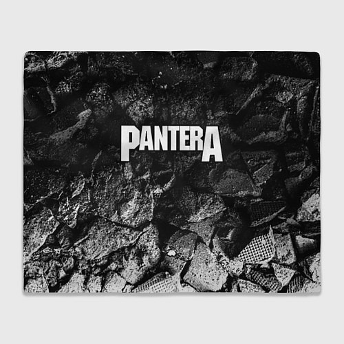 Плед Pantera black graphite / 3D-Велсофт – фото 1