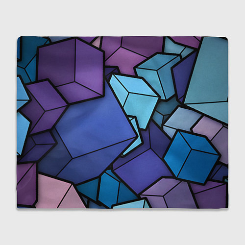 Плед Куб / 3D-Велсофт – фото 1
