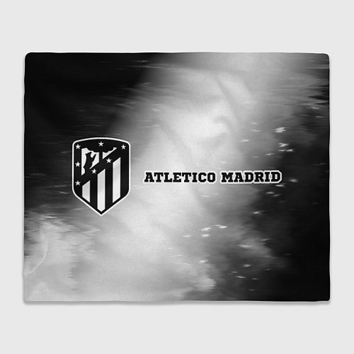 Плед Atletico Madrid sport на светлом фоне по-горизонта / 3D-Велсофт – фото 1