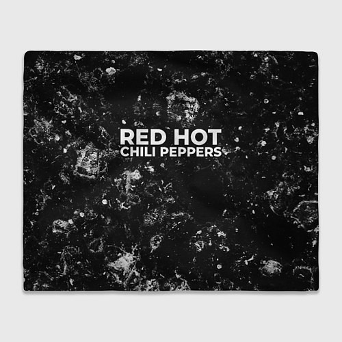 Плед Red Hot Chili Peppers black ice / 3D-Велсофт – фото 1