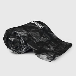 Плед флисовый The Offspring black graphite, цвет: 3D-велсофт — фото 2
