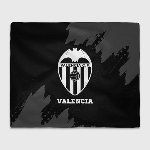 Плед Valencia sport на темном фоне / 3D-Велсофт – фото 1