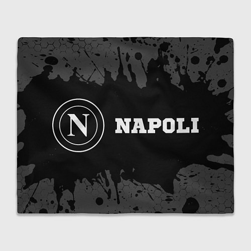 Плед Napoli sport на темном фоне по-горизонтали / 3D-Велсофт – фото 1