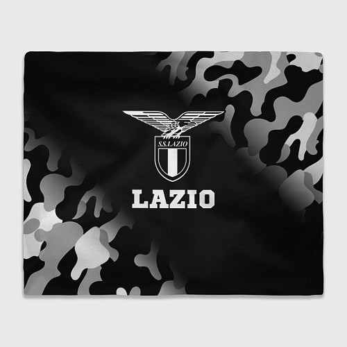 Плед Lazio sport на темном фоне / 3D-Велсофт – фото 1