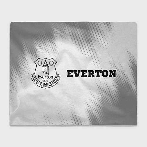 Плед Everton sport на светлом фоне по-горизонтали / 3D-Велсофт – фото 1
