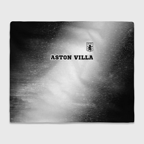 Плед Aston Villa sport на светлом фоне посередине / 3D-Велсофт – фото 1