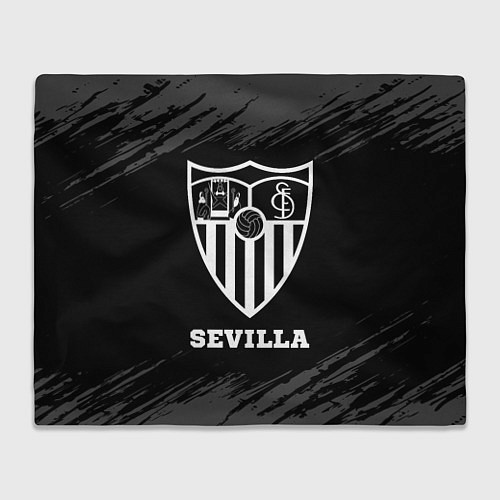 Плед Sevilla sport на темном фоне / 3D-Велсофт – фото 1