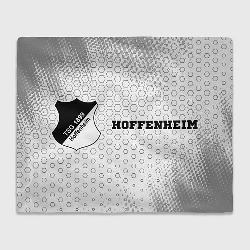 Плед Hoffenheim sport на светлом фоне по-горизонтали / 3D-Велсофт – фото 1
