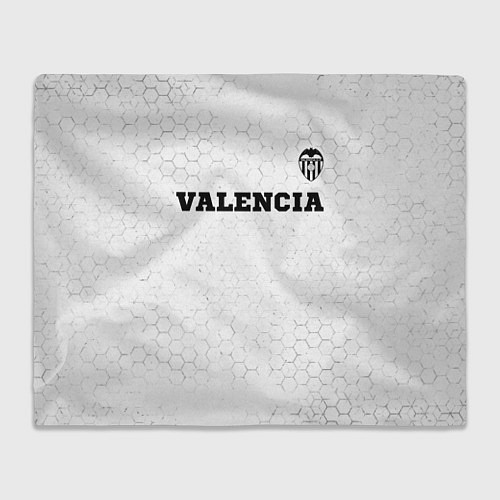 Плед Valencia sport на светлом фоне посередине / 3D-Велсофт – фото 1