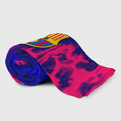 Плед флисовый Barcelona fc club gradient, цвет: 3D-велсофт — фото 2