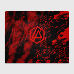 Плед Linkin park red logo