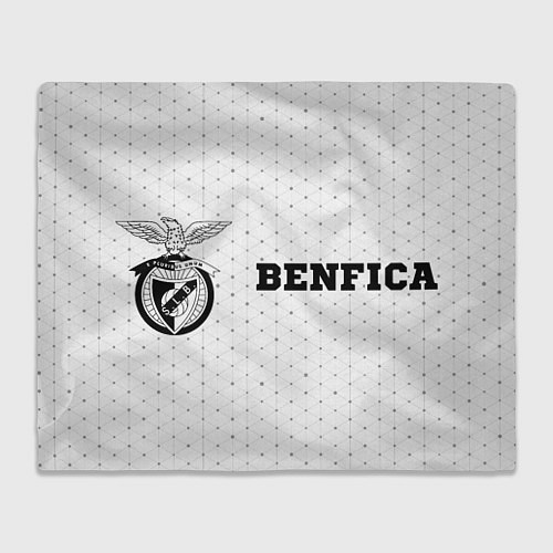 Плед Benfica sport на светлом фоне по-горизонтали / 3D-Велсофт – фото 1