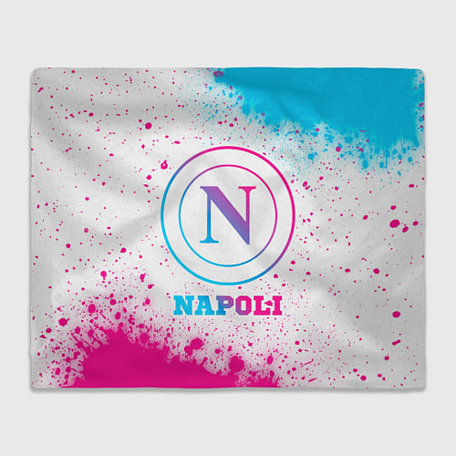 Плед Napoli neon gradient style / 3D-Велсофт – фото 1