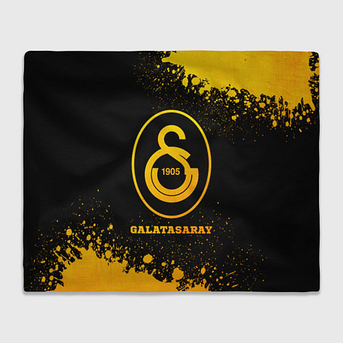 Плед Galatasaray - gold gradient / 3D-Велсофт – фото 1