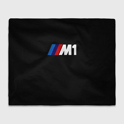 Плед BMW m1 logo / 3D-Велсофт – фото 1