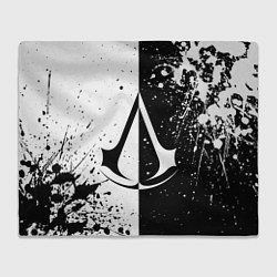 Плед Assasins Creed - black and white