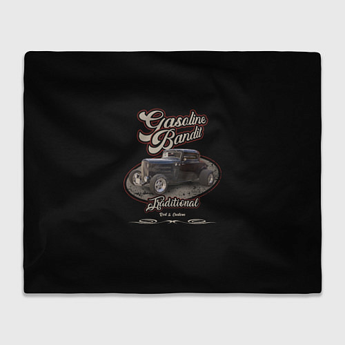 Плед Хотрод Gasoline bandit / 3D-Велсофт – фото 1